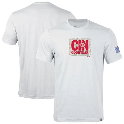 Men's Levelwear White Cincinnati Reds Thrive Spring Training T-Shirt