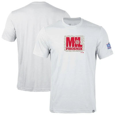 Men's Levelwear White Milwaukee Brewers 2025 Spring Training Thrive Tri-Blend T-Shirt