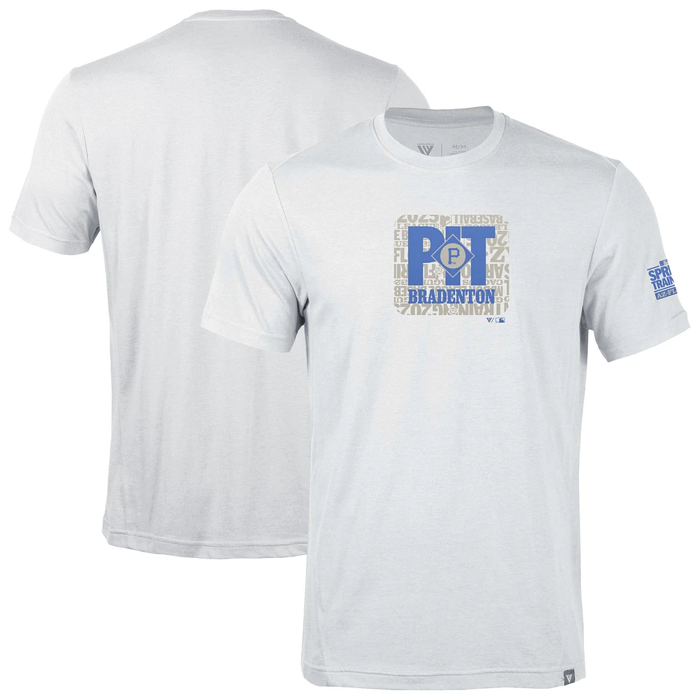 Men's Levelwear White Pittsburgh Pirates Thrive Spring Training T-Shirt