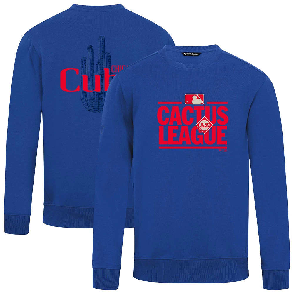 Men's Levelwear Royal Chicago Cubs 2025 Spring Training Zane Pullover Sweatshirt