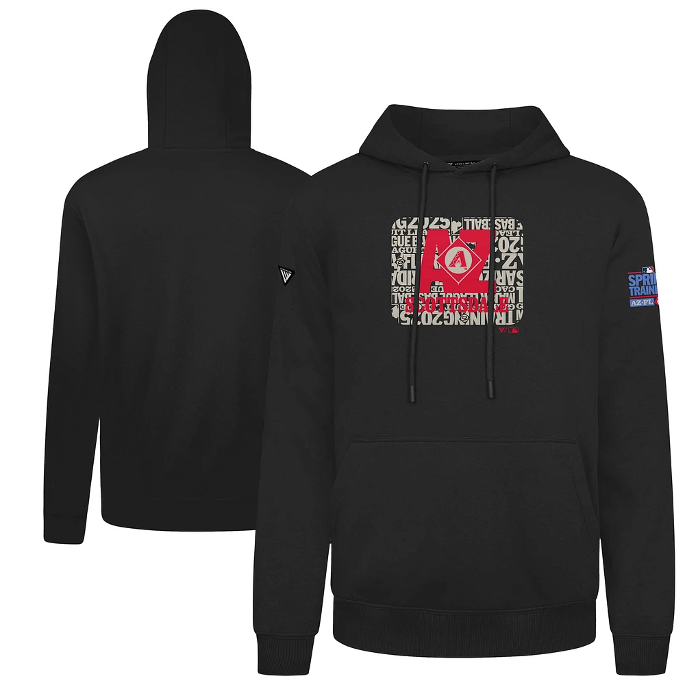 Men's Levelwear Arizona Diamondbacks Podium Spring Training Pullover Hoodie