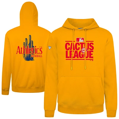 Men's Levelwear Gold Athletics 2025 Spring Training Podium Pullover Hoodie