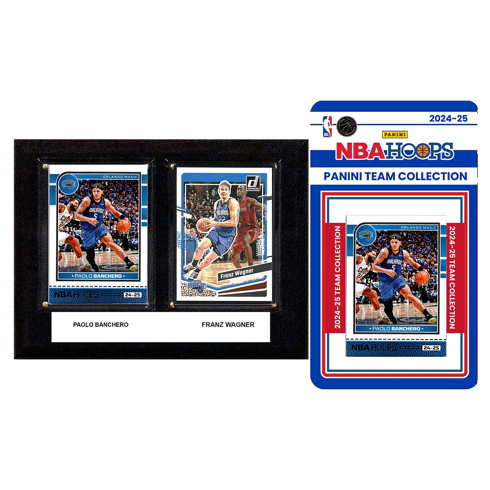 Orlando Magic 6" x 8" Player Plaque & 2024 Team Trading Card Set