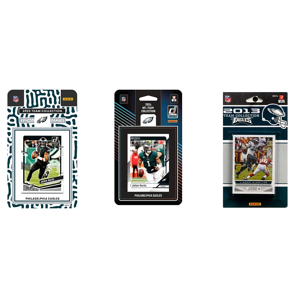 Philadelphia Eagles Trading Card Team Sets