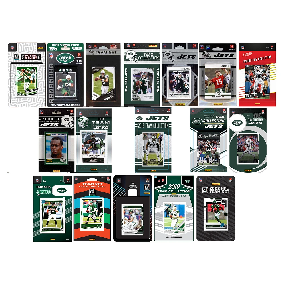 New York Jets Trading Card Team Sets