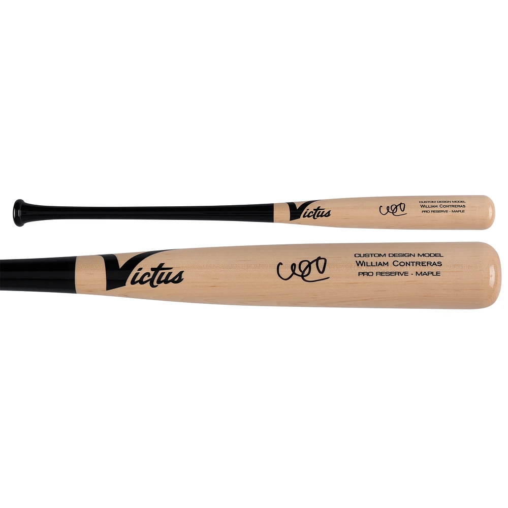 William Contreras Milwaukee Brewers Autographed Victus Game Model Bat