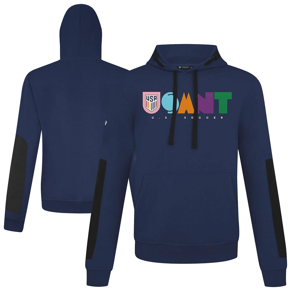 Men's Levelwear Navy USMNT Bombay Pullover Hoodie