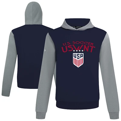 Men's Levelwear Navy USWNT Ultimate Mission Pullover Hoodie