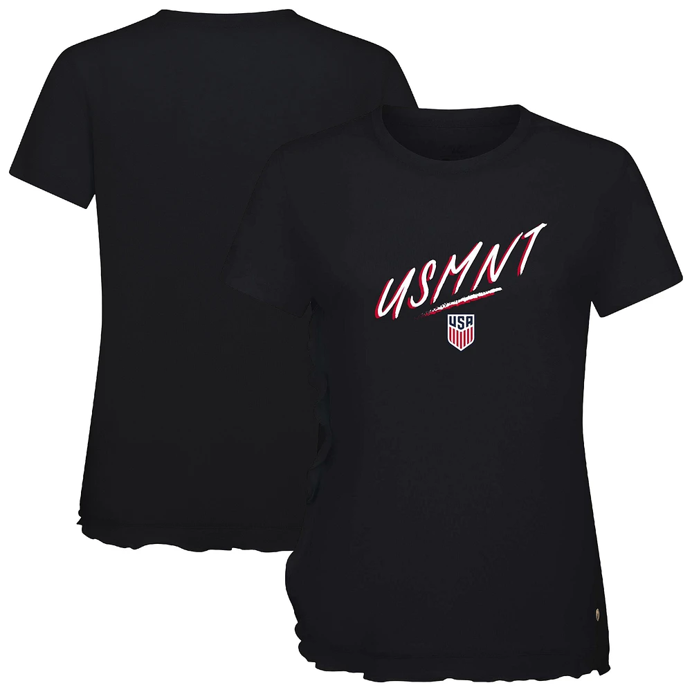 Women's Levelwear Black USMNT Airflow Sizzle T-Shirt