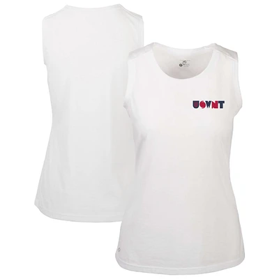 Women's Levelwear White USWNT Macy Tank Top