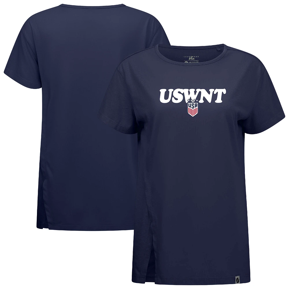 Women's Levelwear Navy USWNT Influx Reunion T-Shirt