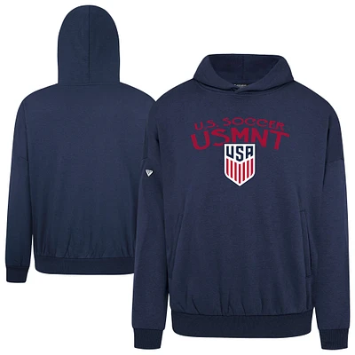 Men's Levelwear Navy USMNT Contact Mission Pullover Hoodie