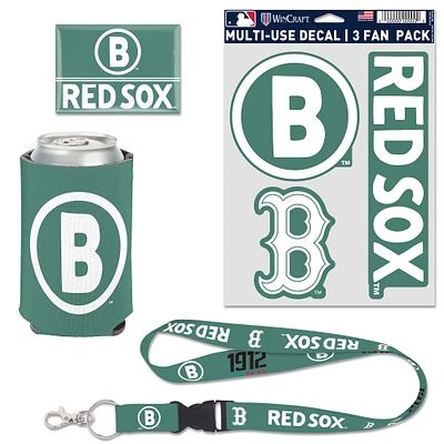 WinCraft Boston Red Sox 2025 City Connect Four-Piece Fan Pack