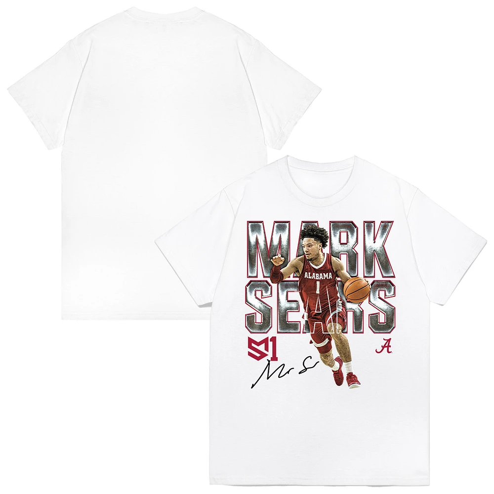 Unisex Athlete's Thread Mark Sears Alabama Crimson Tide NIL Graphic T-Shirt
