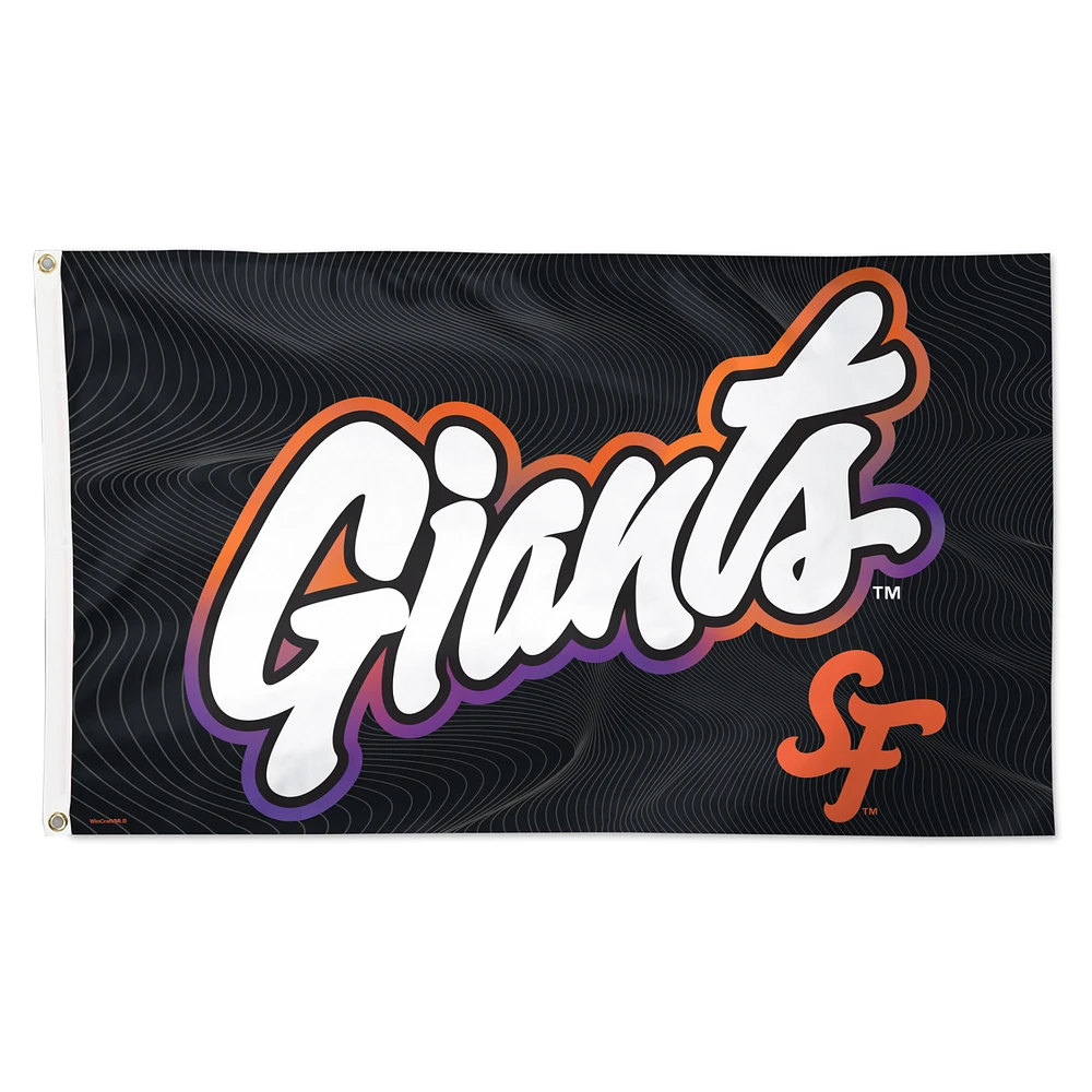 WinCraft San Francisco Giants 2025 City Connect 3' x 5' Single-Sided Deluxe Flag