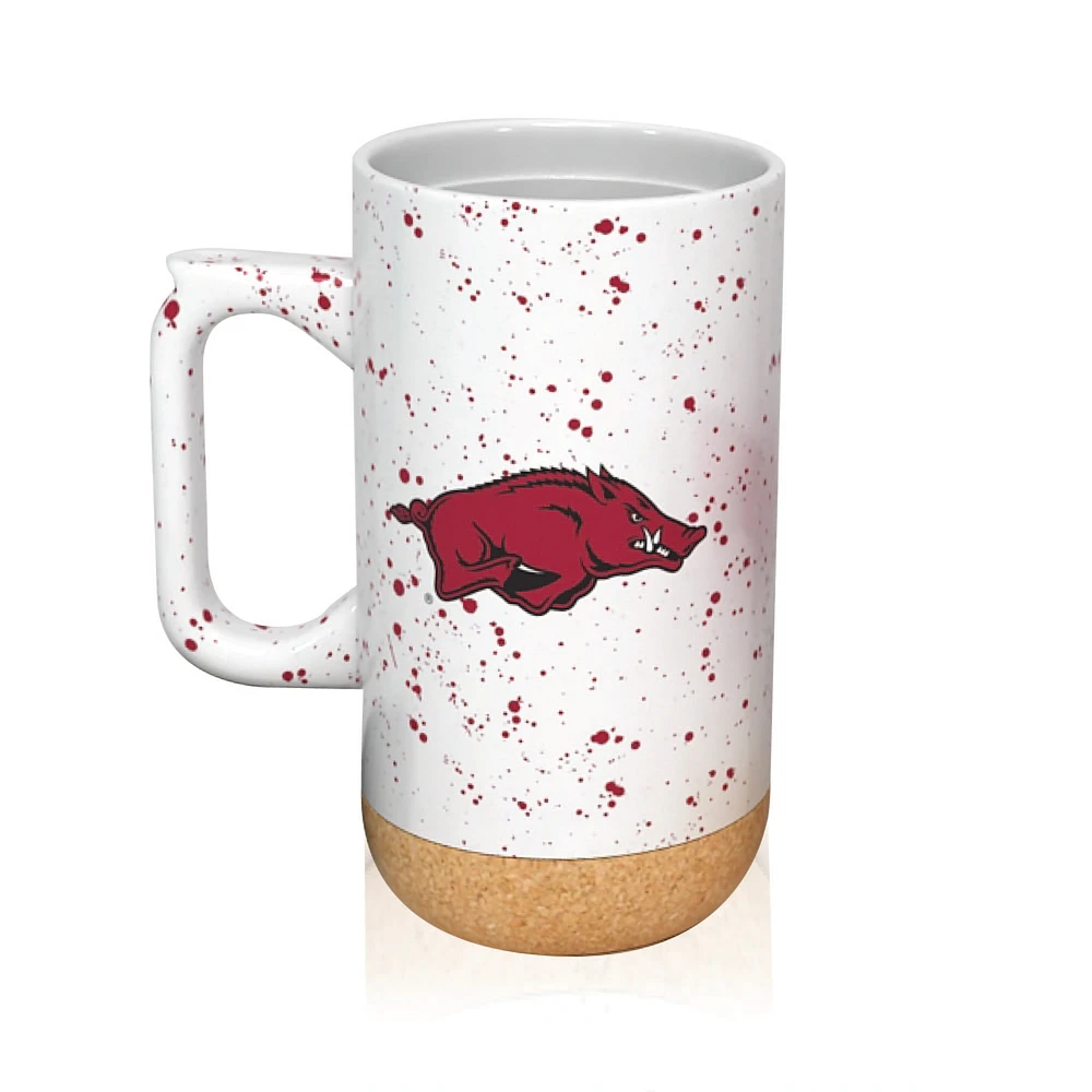 Arkansas Razorbacks 18oz. Speckle Cork Mug