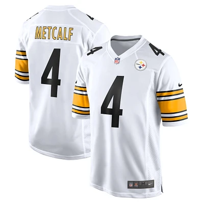 Men's Nike DK Metcalf White Pittsburgh Steelers Game Player Jersey