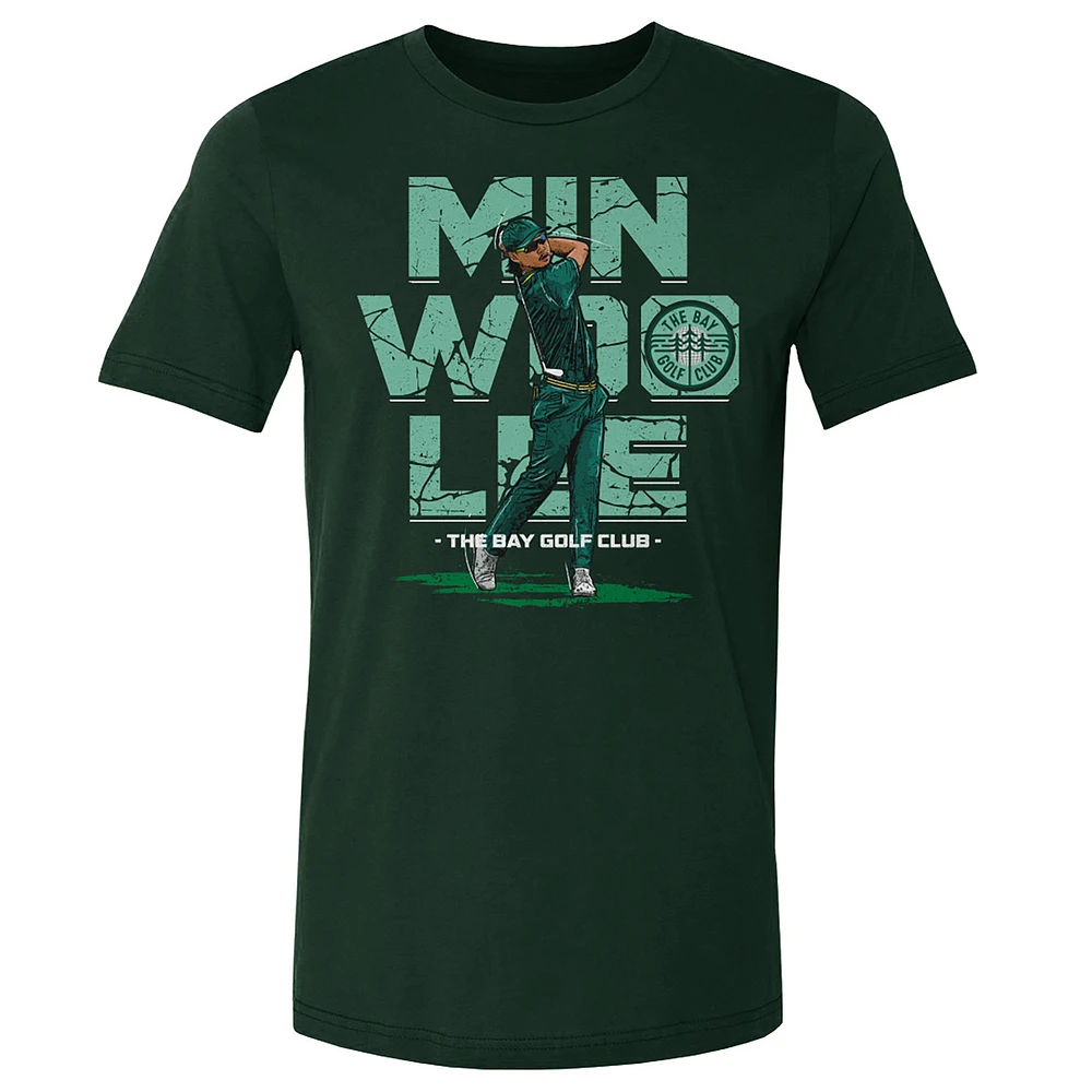 Men's 500 Level Min Woo Lee Forest Green TGL The Bay Golf Club T-Shirt