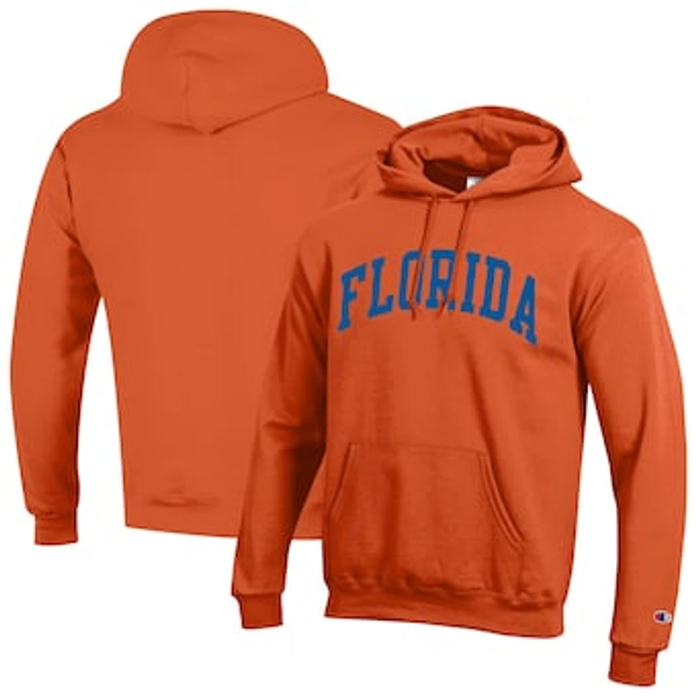 Men's Champion Orange Florida Gators Basic Arch Fleece Pullover Hoodie