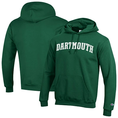 Men's Champion Green Dartmouth Big Basic Arch Fleece Pullover Hoodie
