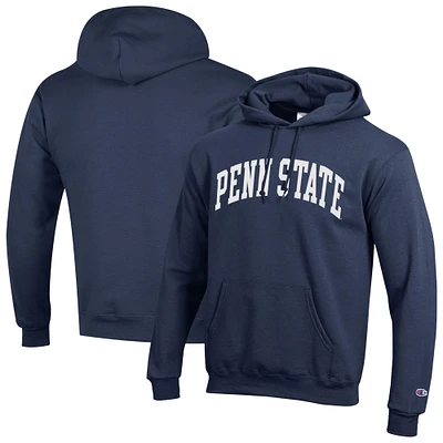 Men's Champion Navy Penn State Nittany Lions Basic Arch Fleece Pullover Hoodie