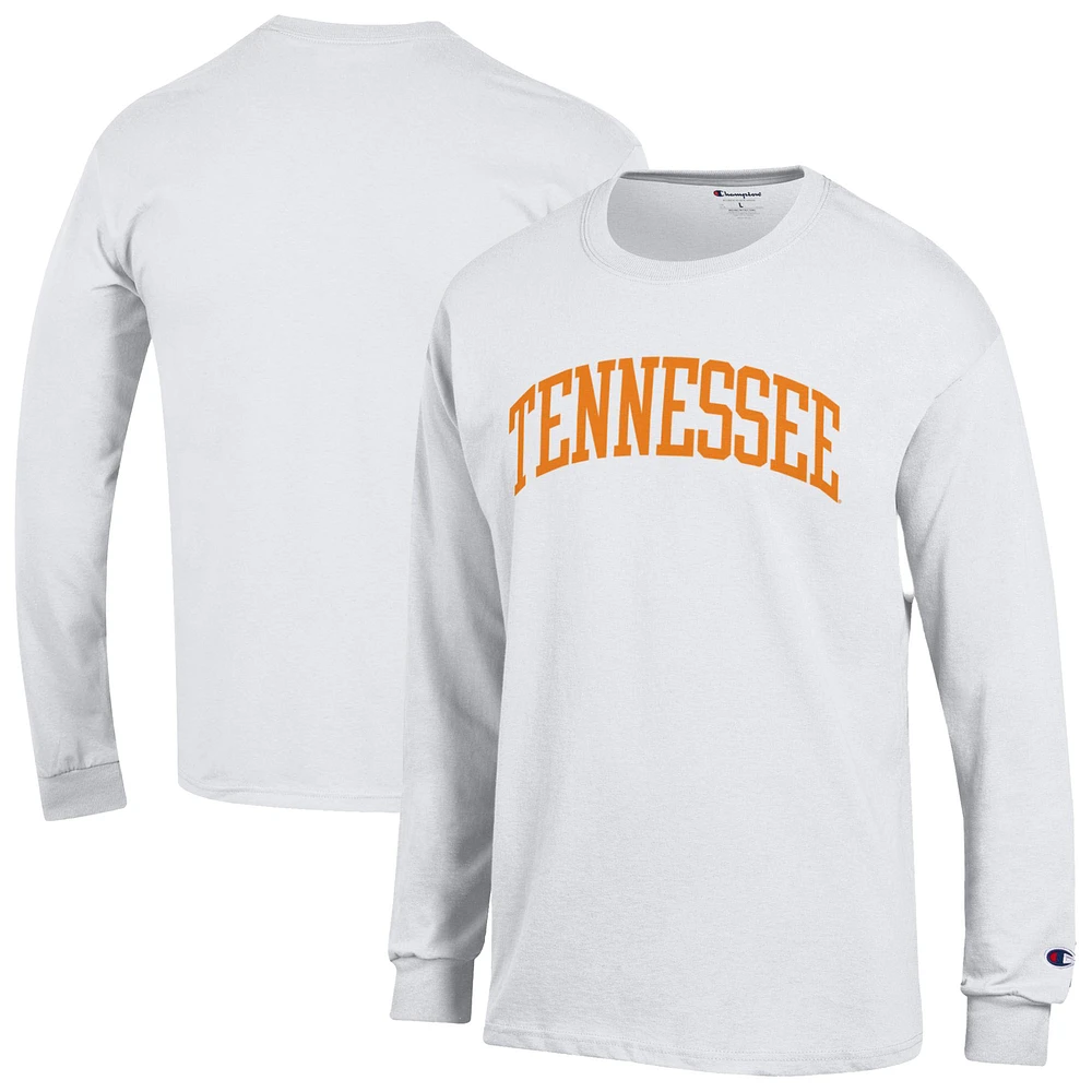 Men's Champion Tennessee Volunteers Basic Arch Long Sleeve T-Shirt