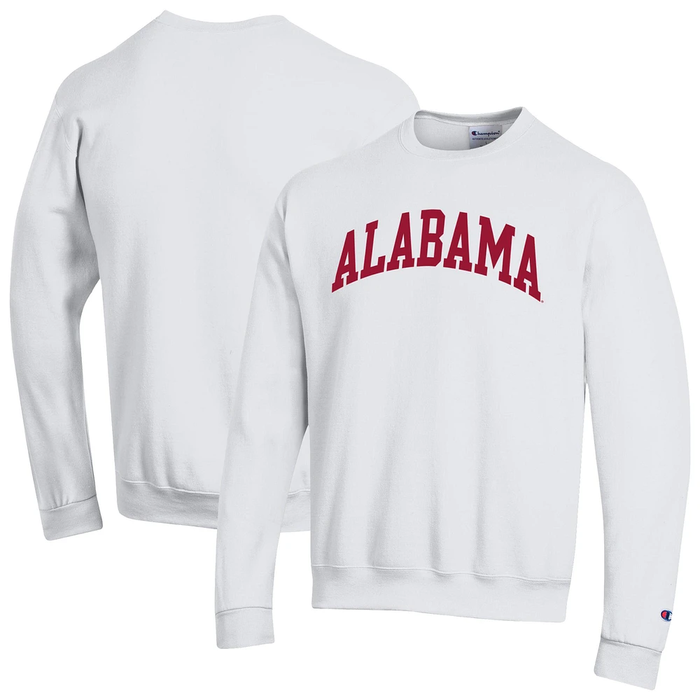 Men's Champion Alabama Crimson Tide Basic Arch Fleece Pullover Sweatshirt