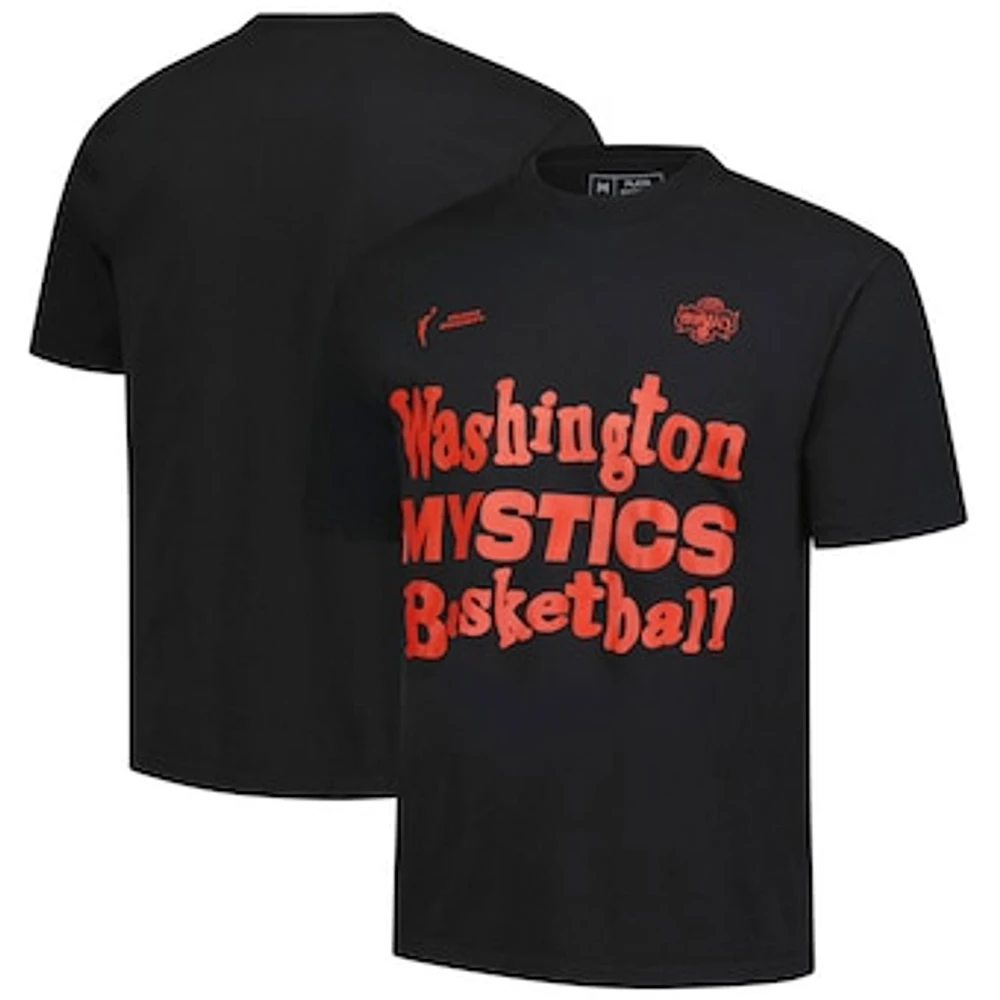 Unisex Playa Society Black Washington Mystics Wordmark T-Shirt