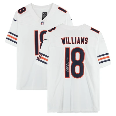 Caleb Williams Chicago Bears Autographed White Nike Vapor F.U.S.E. Limited Jersey
