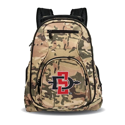 MOJO San Diego State Aztecs 19" Camo Premium Laptop Backpack