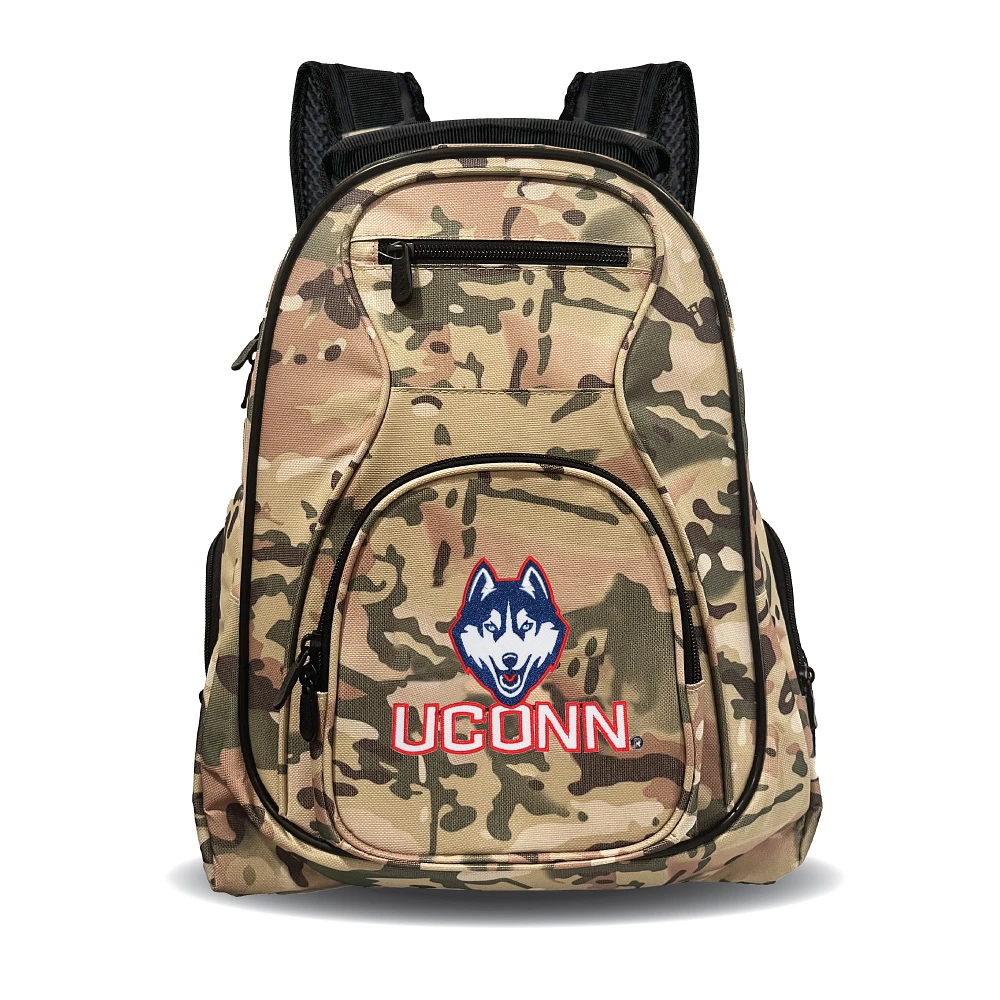 MOJO UConn Huskies 19" Camo Premium Laptop Backpack