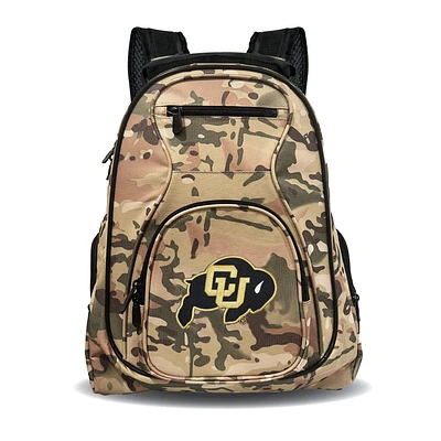 MOJO Colorado Buffaloes 19" Camo Premium Laptop Backpack