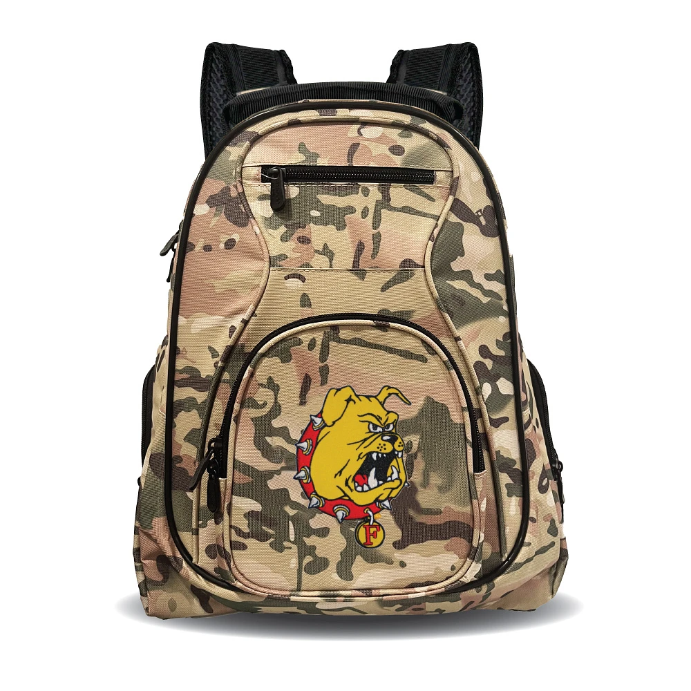 MOJO Ferris State Bulldogs 19" Camo Premium Laptop Backpack