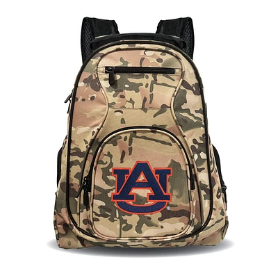 MOJO Auburn Tigers 19" Camo Premium Laptop Backpack