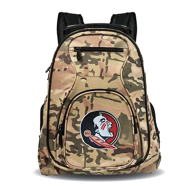 MOJO Florida State Seminoles 19" Camo Premium Laptop Backpack