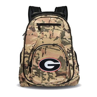 MOJO Georgia Bulldogs 19" Camo Premium Laptop Backpack