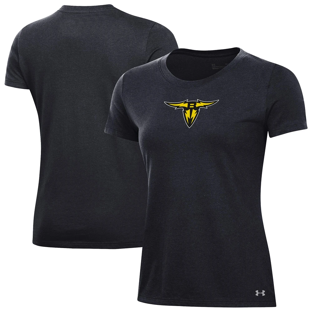 Women's Under Armour Black San Antonio Brahmas Performance T-Shirt