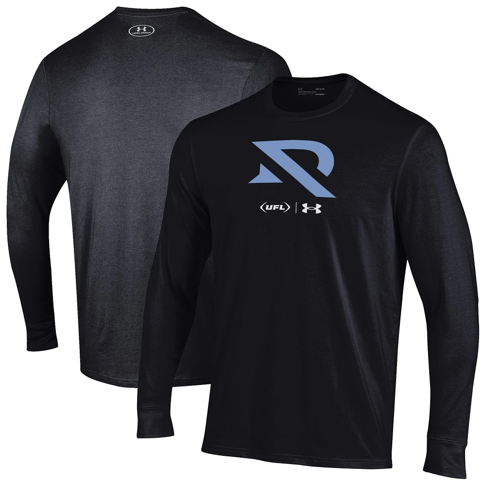 Men's Under Armour Black Arlington Renegades Long Sleeve T-Shirt