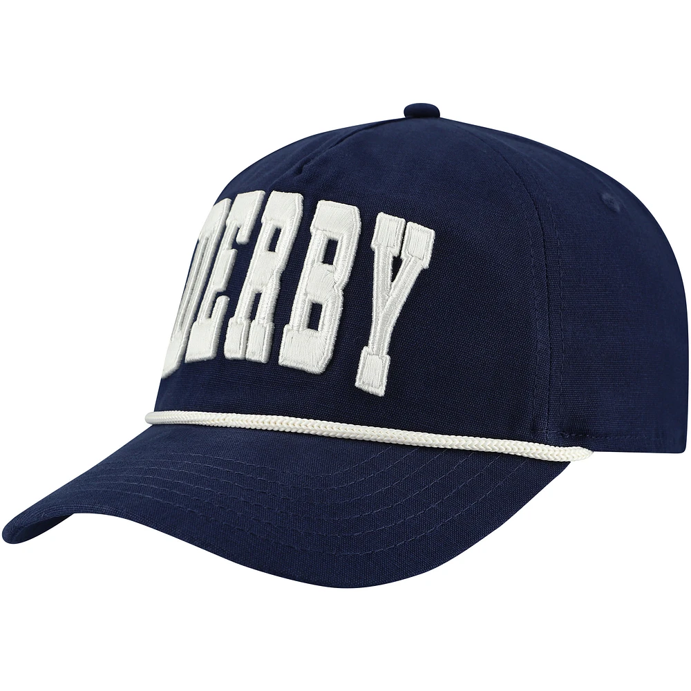 Men's Vineyard Vines Navy 151st Kentucky Derby Adjustable Corduroy Rope Hat