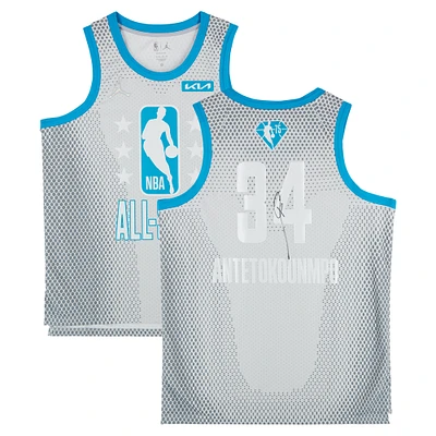 Giannis Antetokounmpo Milwaukee Bucks Autographed Jordan Brand 2021-22 All-Star Swingman Jersey