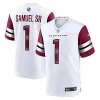Men's Nike Deebo Samuel Sr White Washington Commanders Game Player Jersey