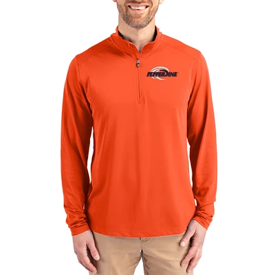 Men's Cutter & Buck Pepperdine Waves Virtue DryTec Quarter-Zip Pullover