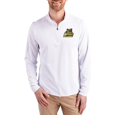 Men's Cutter & Buck Bryant Bulldogs Virtue DryTec Quarter-Zip Pullover