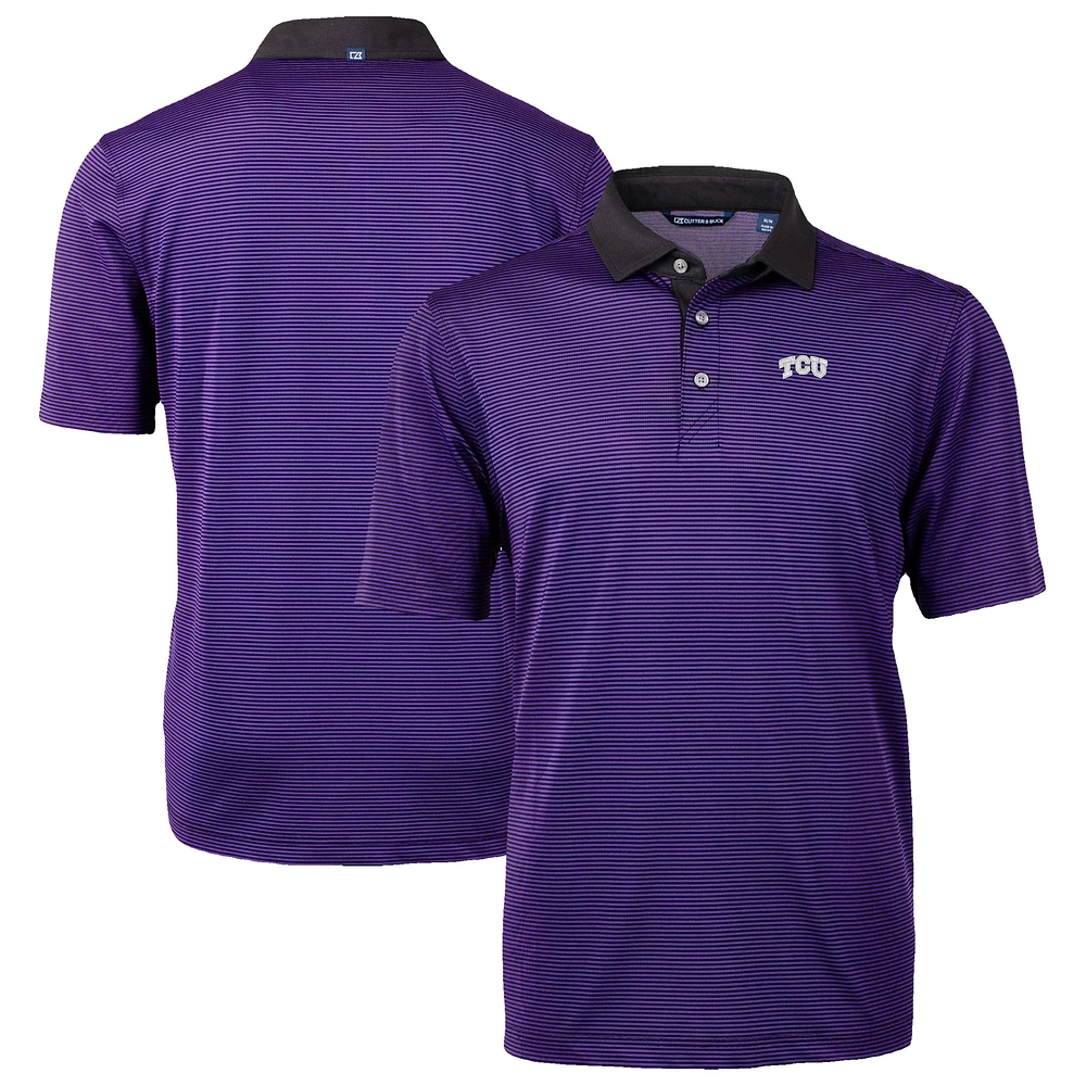 Men's Cutter & Buck / TCU Horned Frogs DryTec Virtue Eco Pique Recycled Polo