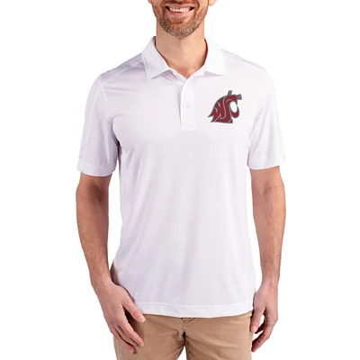Men's Cutter & Buck Washington State Cougars Prospect Eco Textured Stretch Recycled Polo