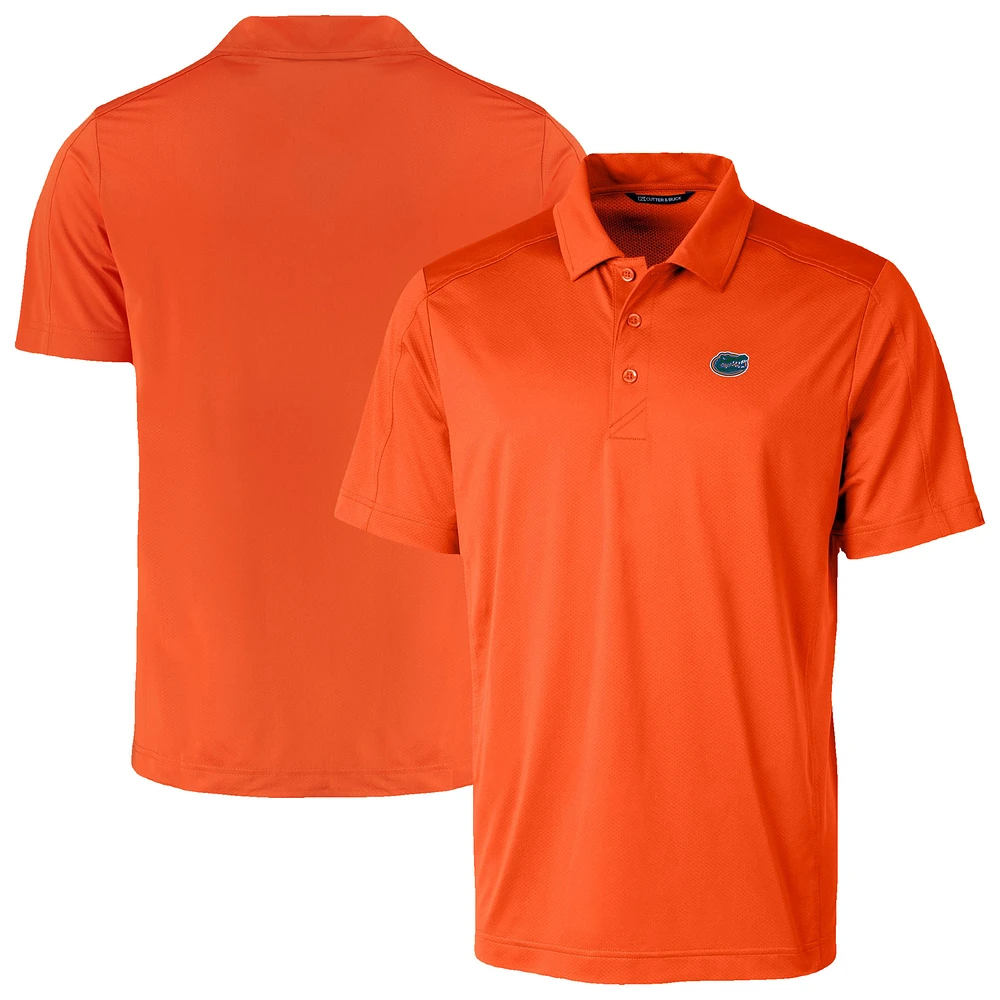 Men's Cutter & Buck Florida Gators Prospect Eco Textured Stretch Recycled Polo