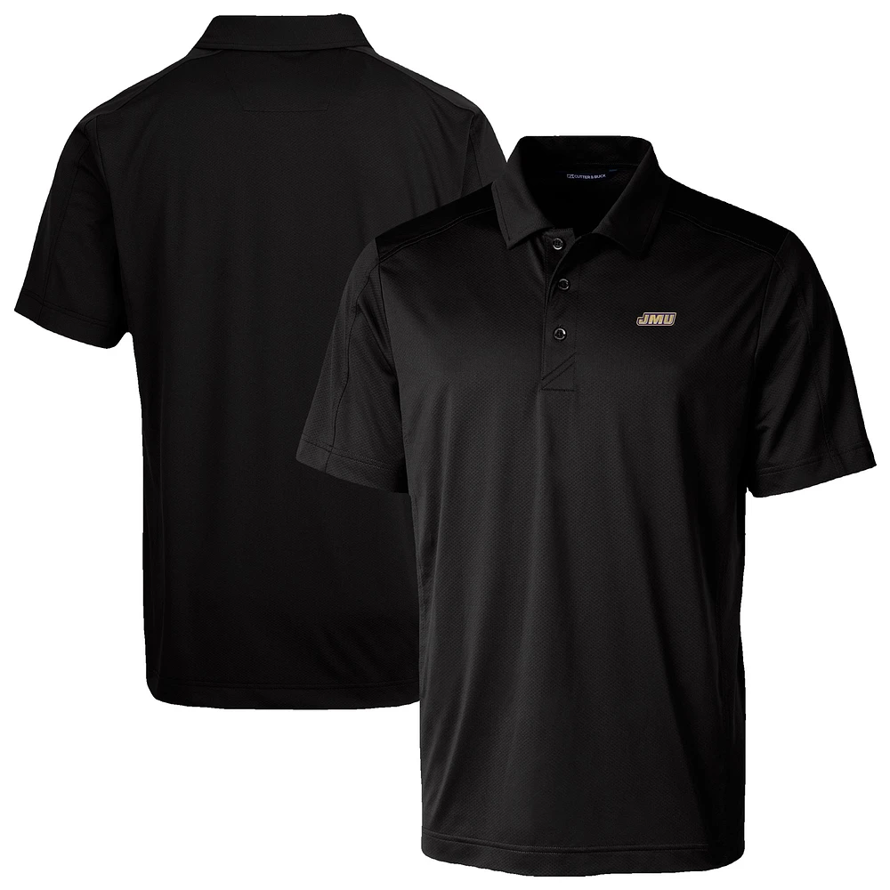 Men's Cutter & Buck James Madison Dukes Prospect Eco Textured Stretch Recycled Polo