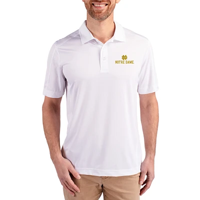 Men's Cutter & Buck Notre Dame Fighting Irish Prospect Eco Textured Stretch Recycled Polo