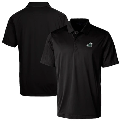 Men's Cutter & Buck Tulane Green Wave Prospect Eco Textured Stretch Recycled Polo