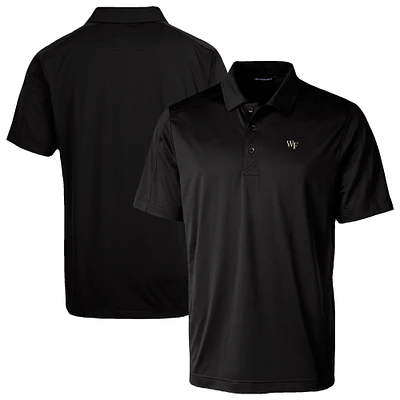Men's Cutter & Buck Wake Forest Demon Deacons Prospect Eco Textured Stretch Recycled Polo